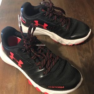 Boys Under Armour shoes. UA Storms. Size 13
